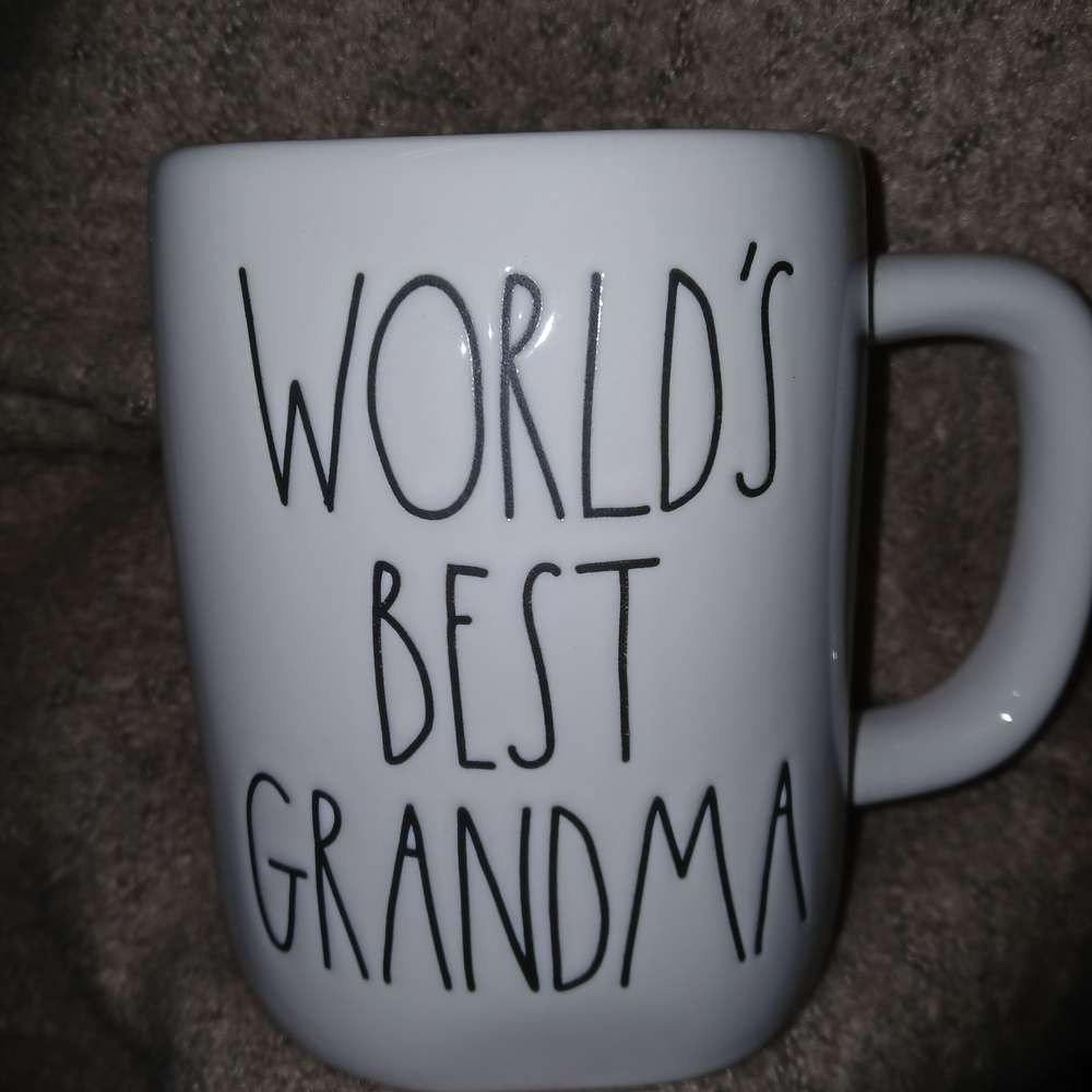 Charming World's Best Grandma Mug - White